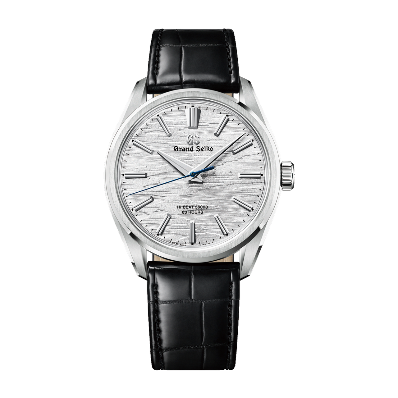 Grand Seiko Evolution 9 White Titanium Alligator Leather 38.6mm