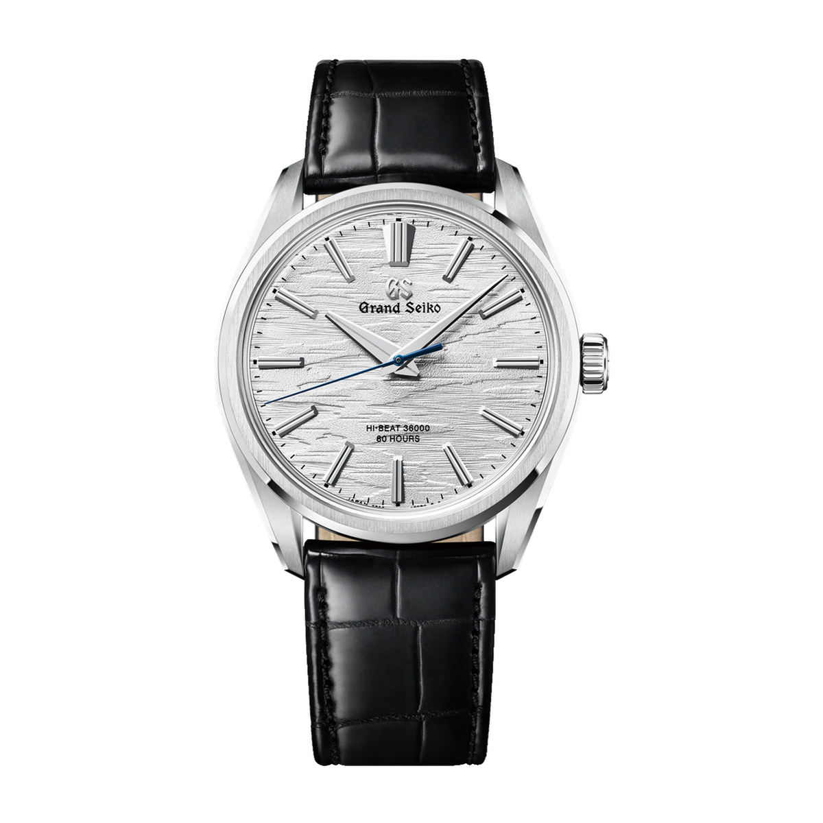 Grand Seiko Evolution 9 White Titanium Alligator Leather 38.6mm