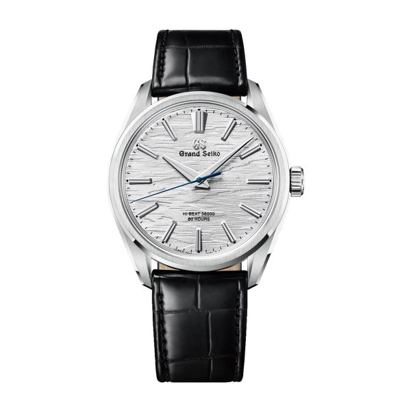 Grand Seiko Evolution 9 White Titanium Alligator Leather 38.6mm