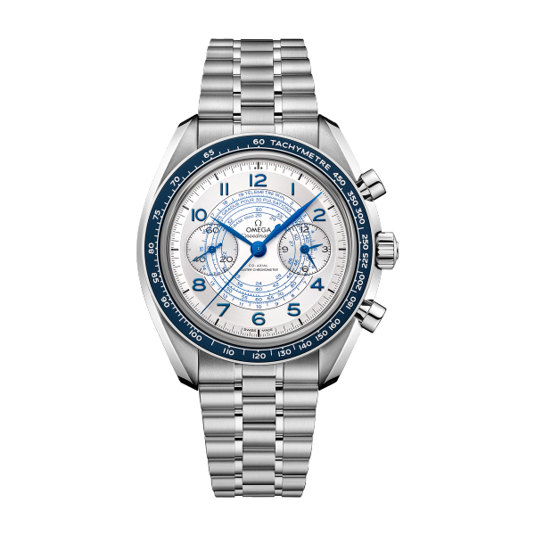 Omega Speedmaster Chronoscope Silver Steel 43mm