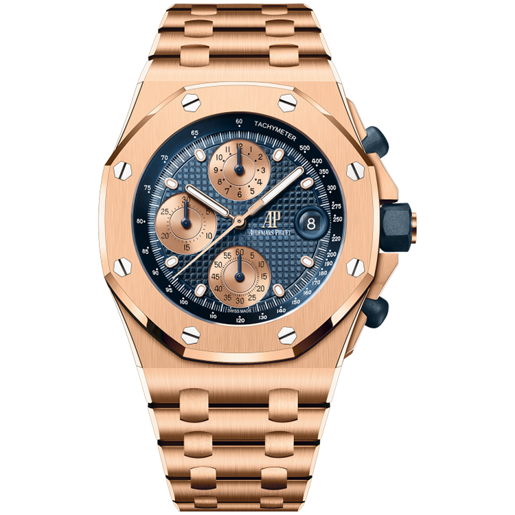 Audemars Piguet Offshore Chronograph Blue Rose Gold 42mm