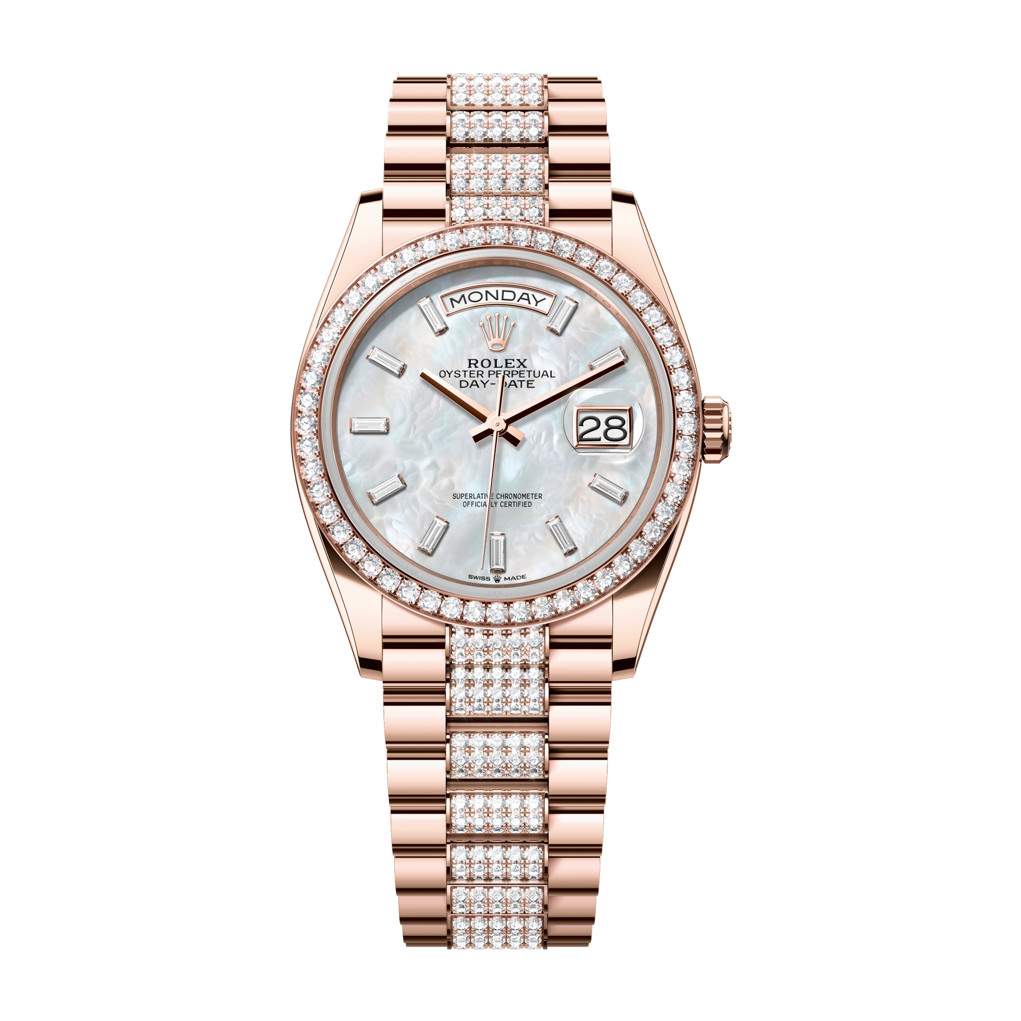 Rolex Day-Date 36 Mother of Pearl Rose Gold 36mm