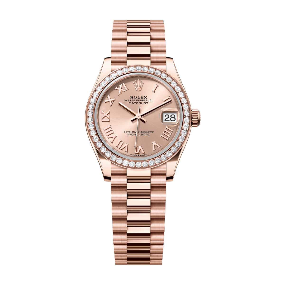 Rolex Datejust 31 Rose Gold 31mm