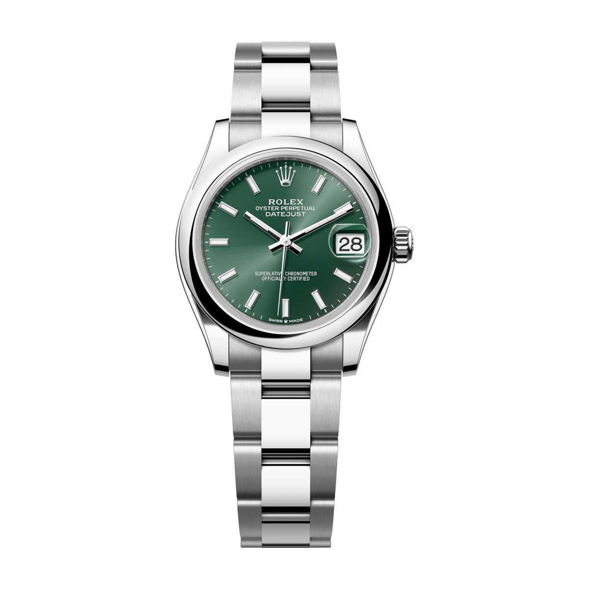 Rolex Datejust 31 Green Steel 31mm