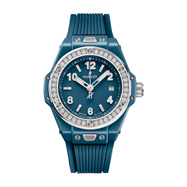 Hublot Big Bang One Click Blue Ceramic Rubber 33mm