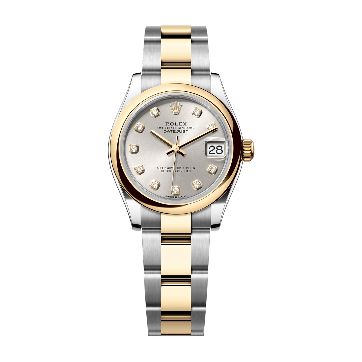 Rolex Datejust 31 Silver Two-Tone 31mm