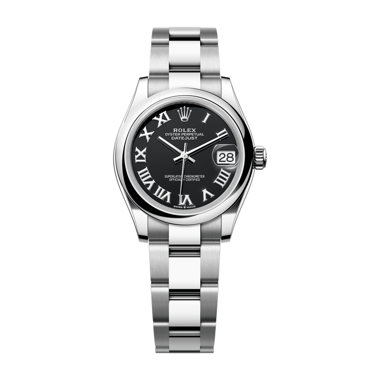 Rolex Datejust 31 Black Steel 31mm