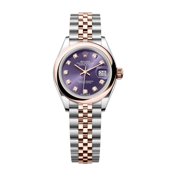 Rolex Lady-Datejust Purple Two-Tone 28mm