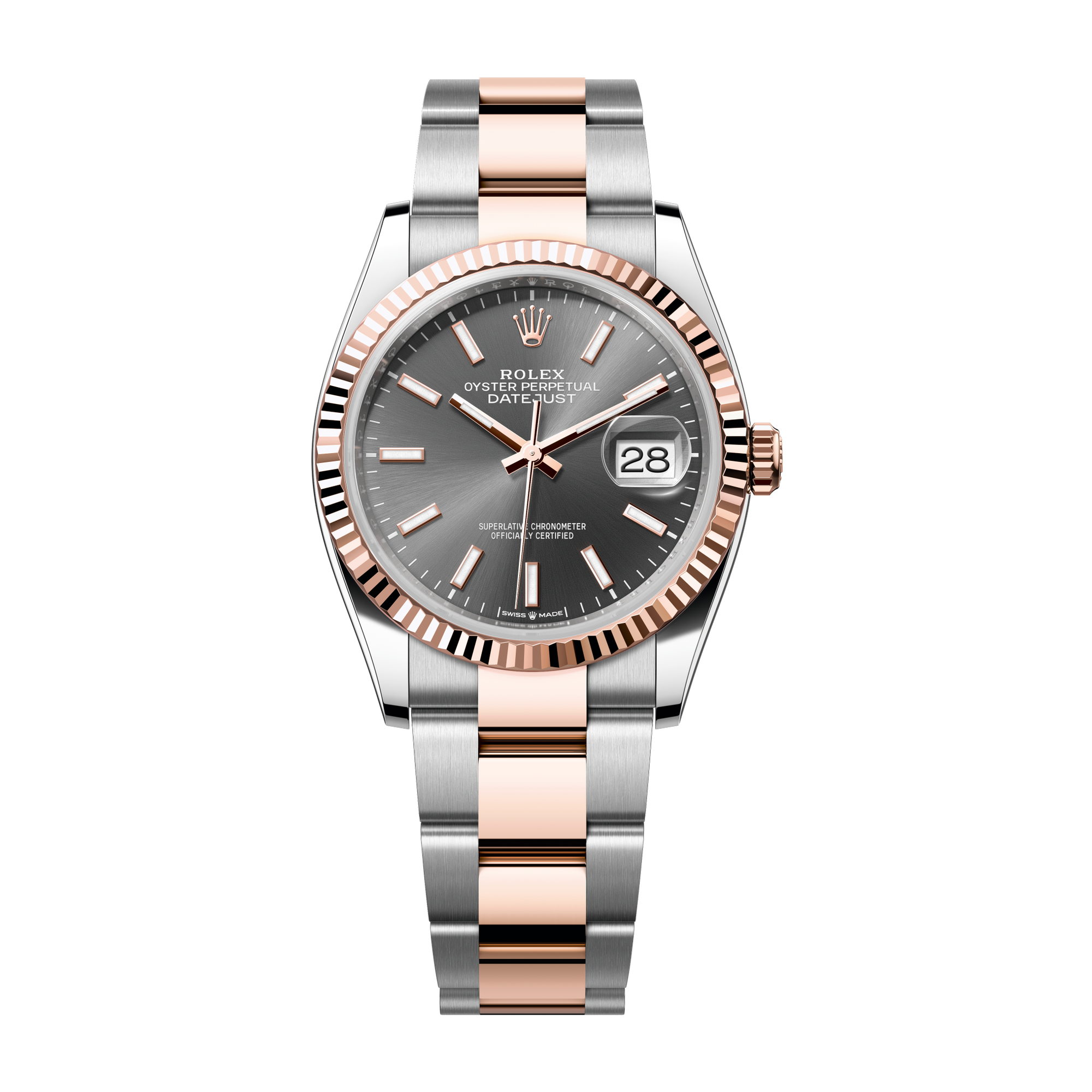 Rolex Datejust 36 Dark Grey Two-Tone 36mm
