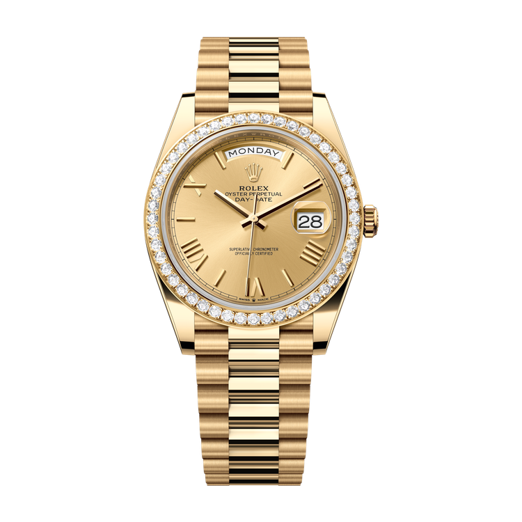 Rolex Day-Date 40 Champagne Yellow Gold 40mm