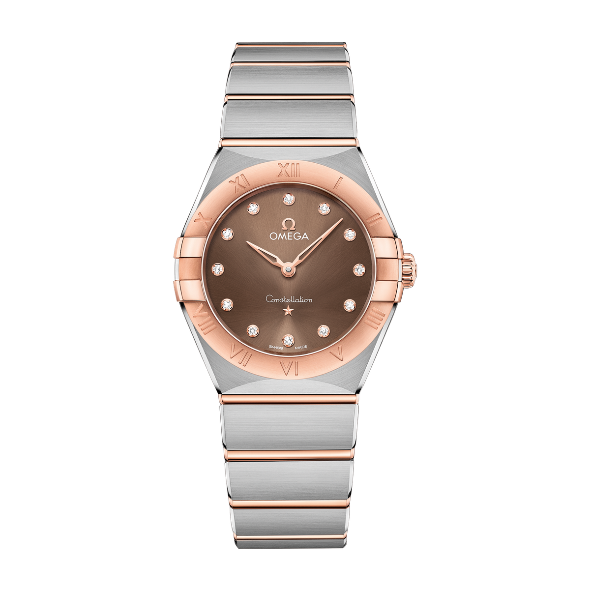 Omega Constellation Brown Two-Tone 28mm