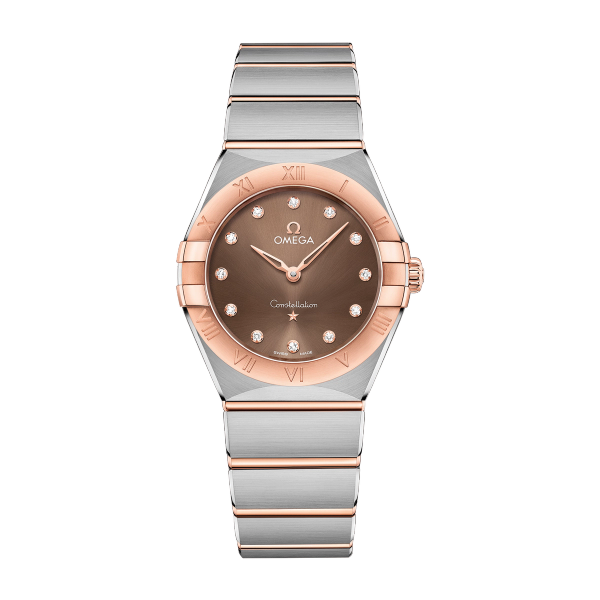 Omega Constellation Brown Two-Tone 28mm