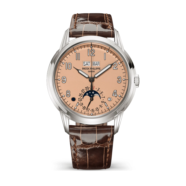 Patek Philippe Grand Complications Rose Gold White Gold Alligator Leather 40mm