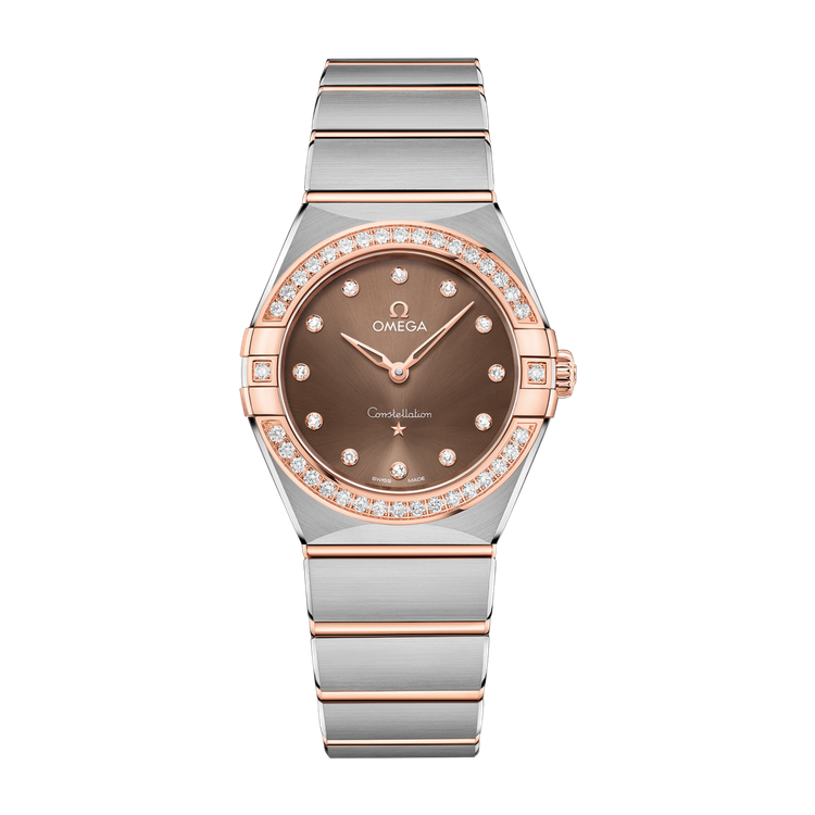 Omega Constellation Brown Two-Tone 28mm