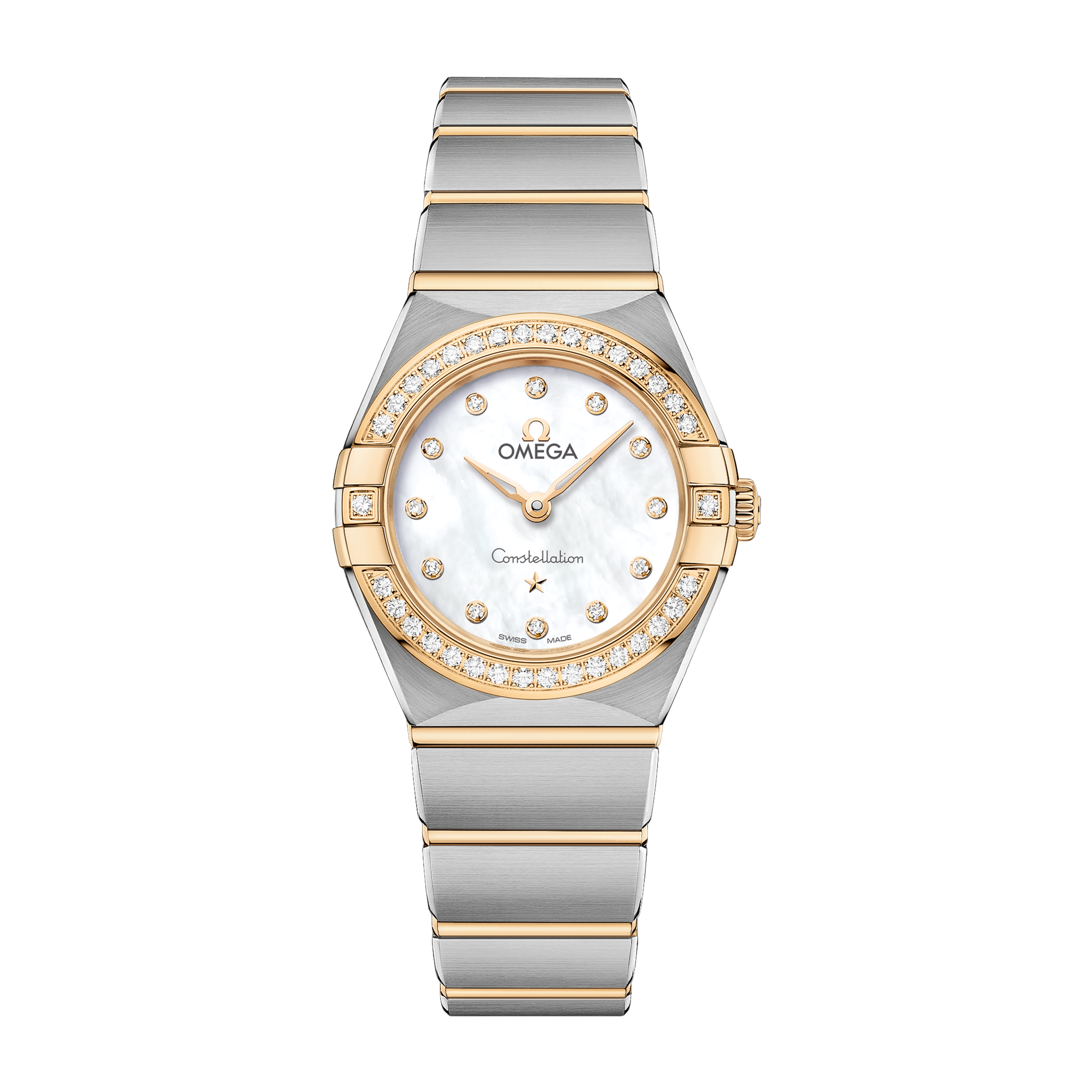 Omega Constellation White Two-Tone 25mm