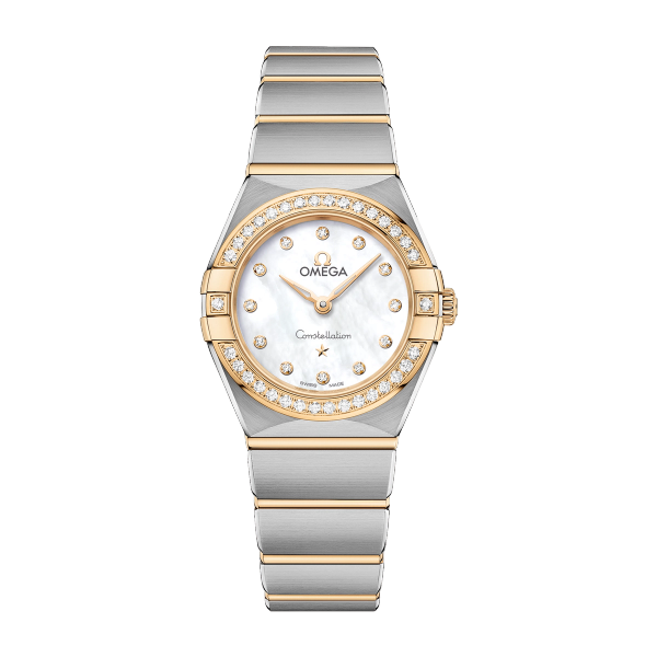Omega Constellation White Two-Tone 25mm
