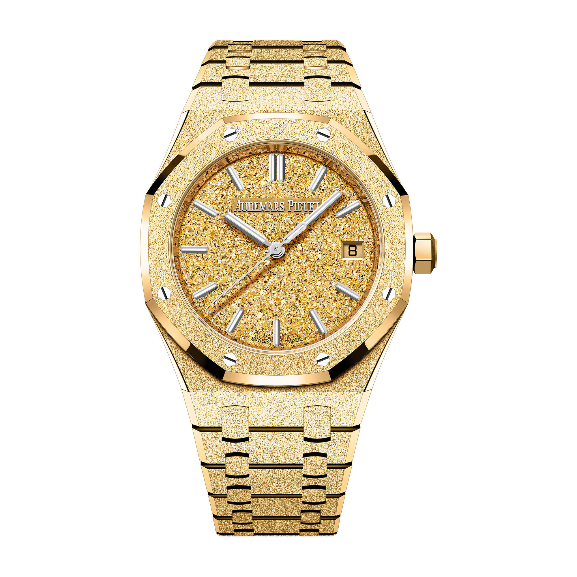 Audemars Piguet Royal Oak Frosted Gold Selfwinding Yellow Gold 34mm