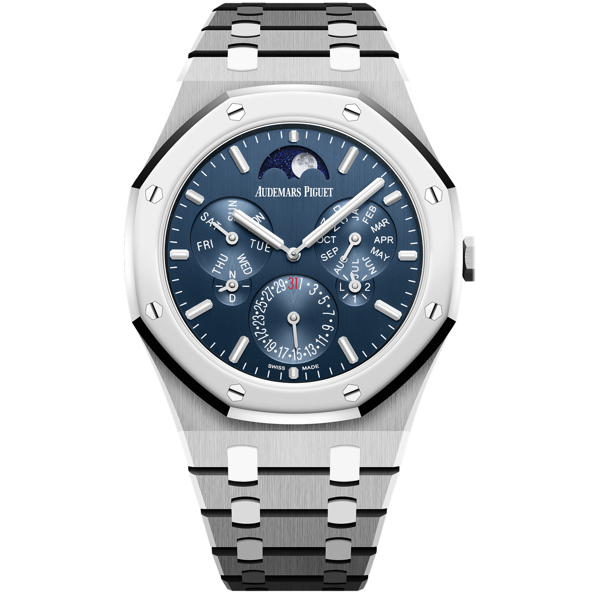Audemars Piguet Royal Oak Blue Titanium & Platinum 41mm