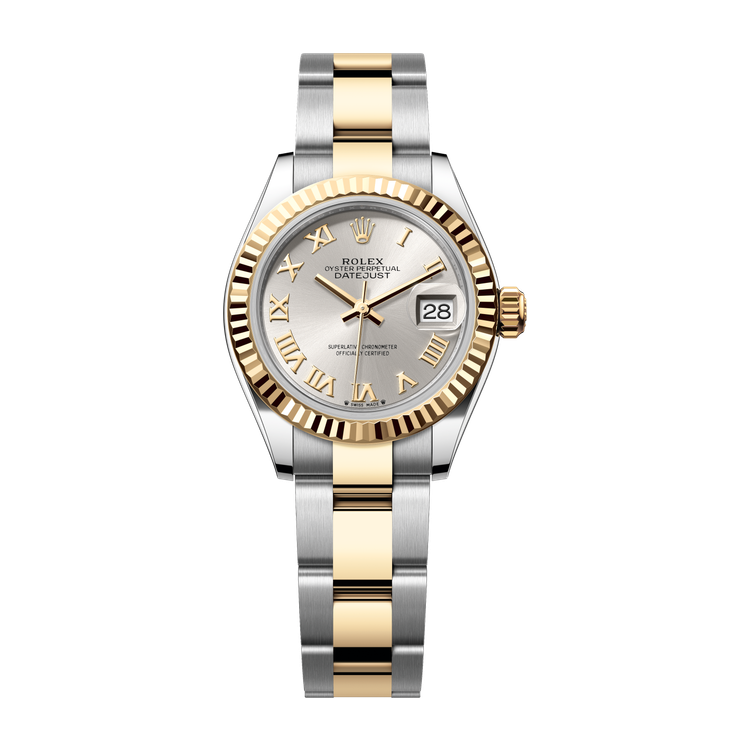 Rolex Lady-Datejust Silver Two-Tone 28mm