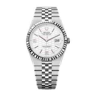 Rolex Land-Dweller 40 White Steel & White Gold 40mm