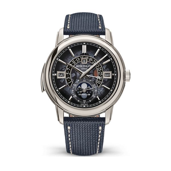 Patek Philippe Grand Complications Blue Platinum Leather 40.2mm