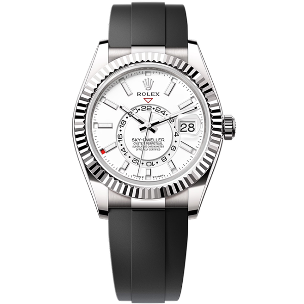 Rolex Sky-Dweller White Rubber 42mm