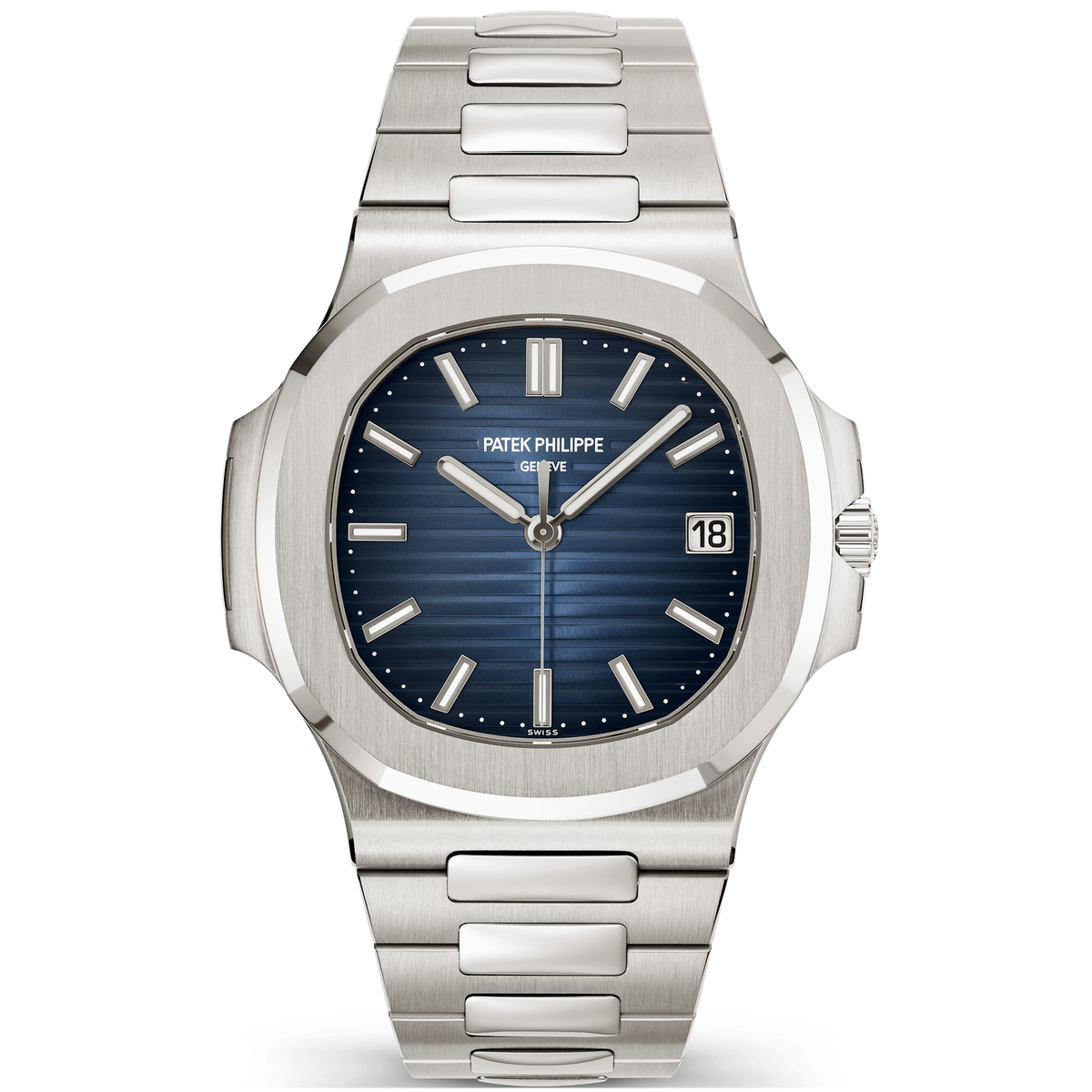 Patek Philippe Nautilus Blue White Gold 41mm