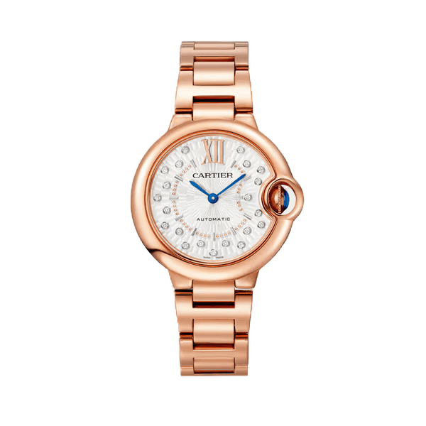 Cartier Ballon Bleu Small White Rose Gold 33mm