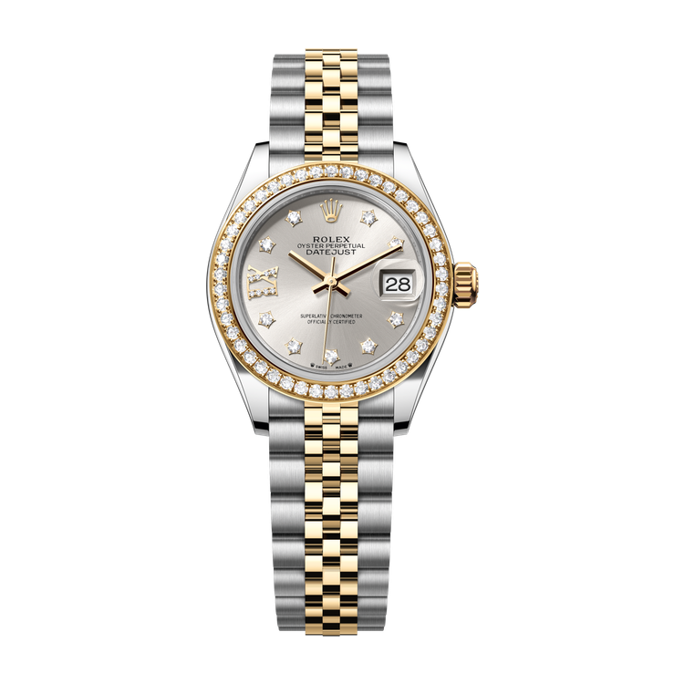 Rolex Lady-Datejust Silver Two-Tone 28mm