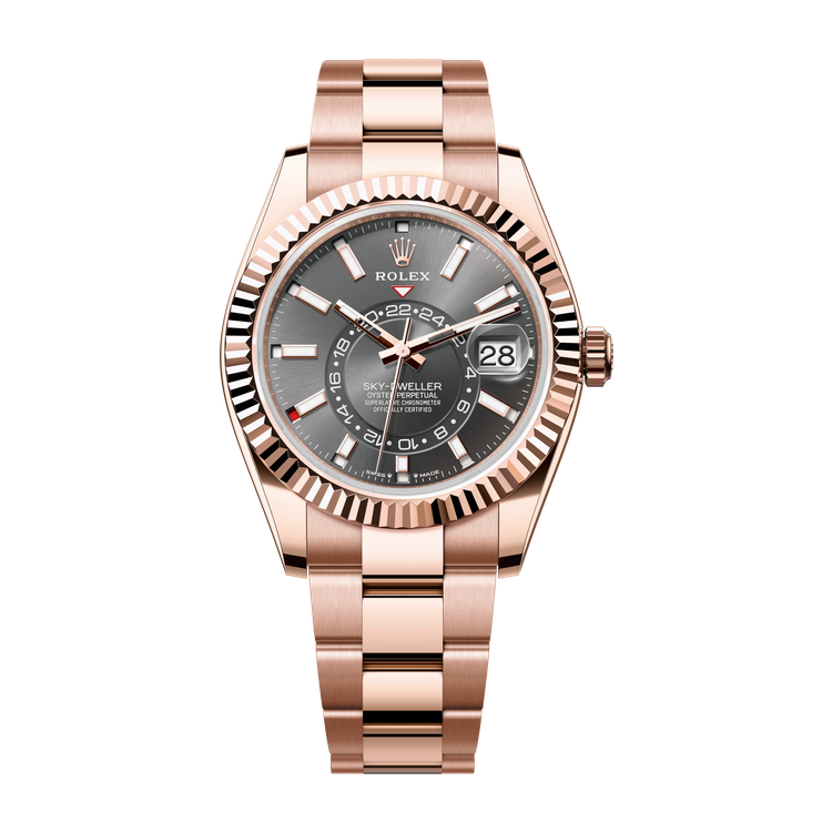 Rolex Sky-Dweller Dark Grey Rose Gold 42mm