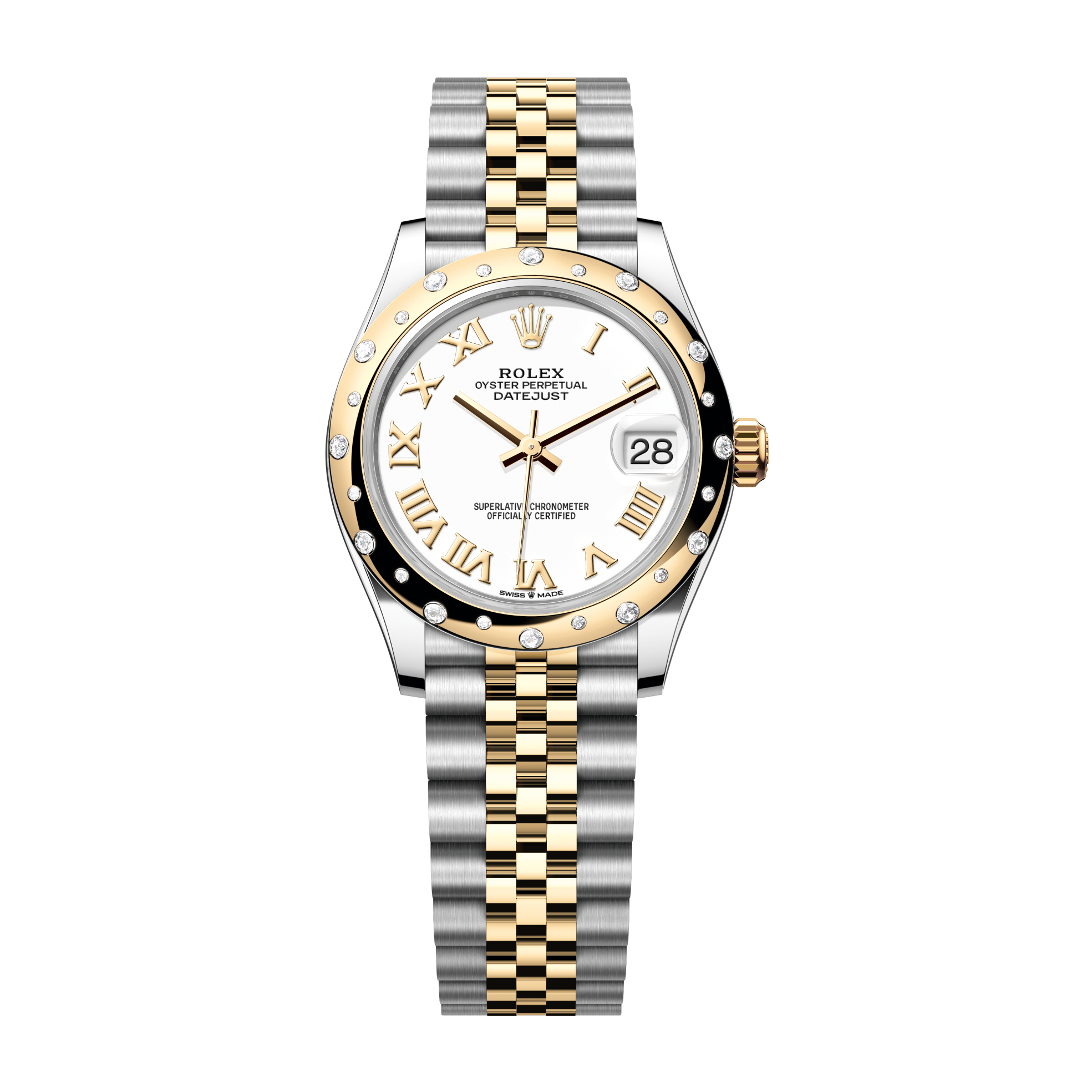 Rolex Datejust 31 White Two-Tone 31mm