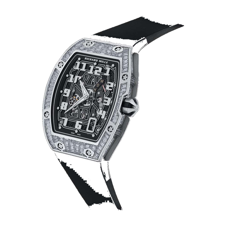 Richard Mille RM 67-01 Skeleton White Gold Rubber 38.7mm