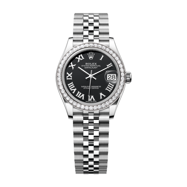 Rolex Datejust 31 Black Steel & White Gold 31mm