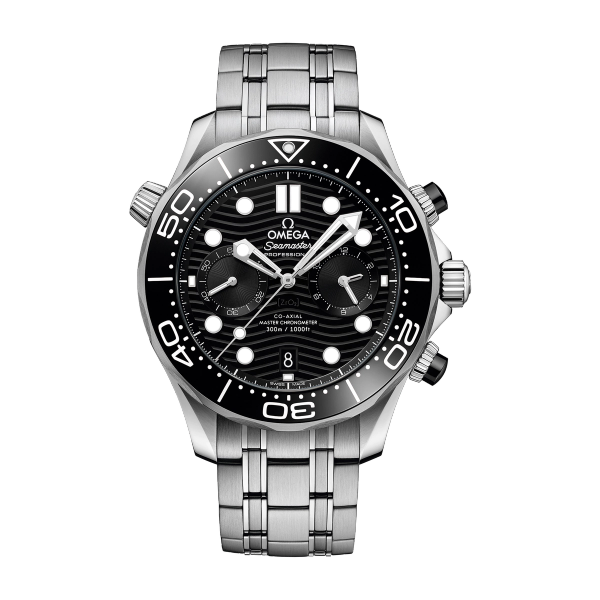 Omega Seamaster Diver 300M Black Steel 44mm
