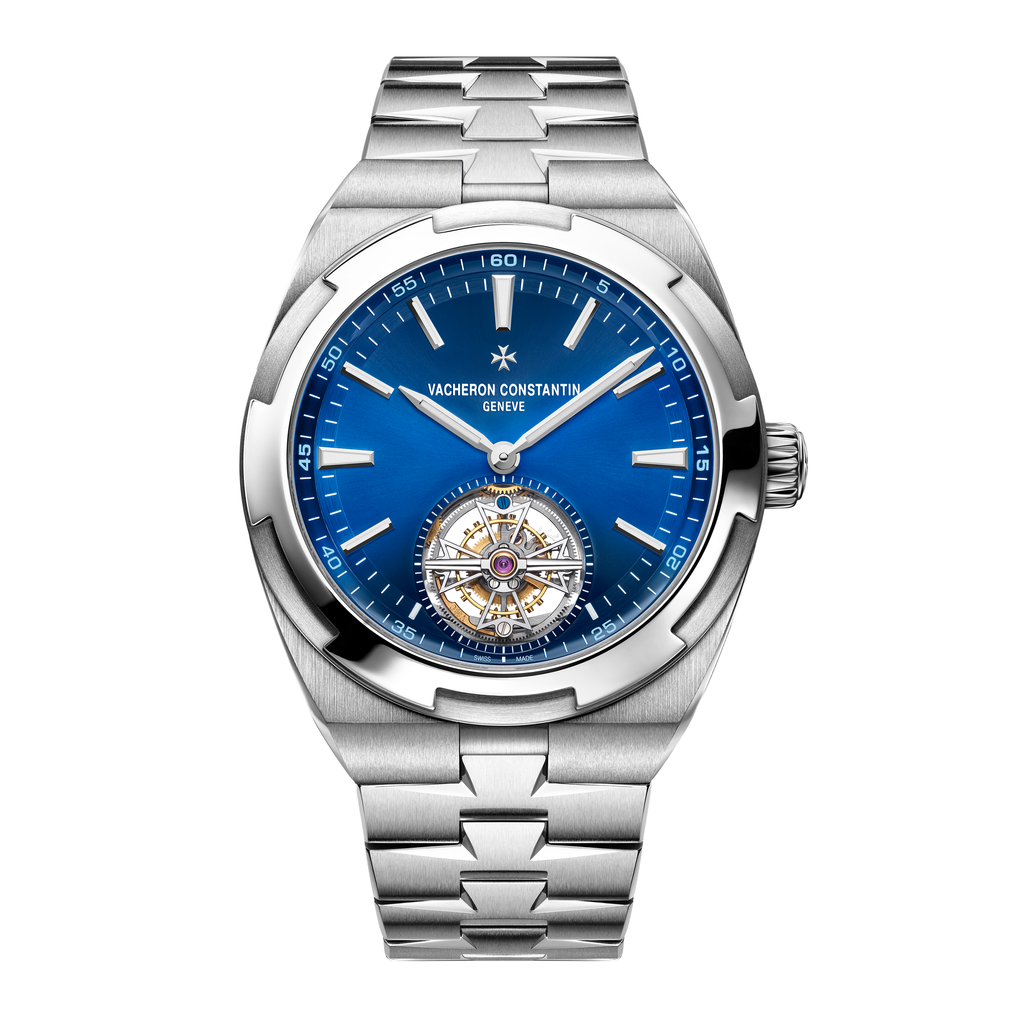 Vacheron Constantin Overseas Tourbillon Blue Steel 42.5mm