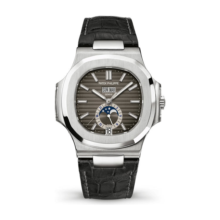 Patek Philippe Nautilus Dark Grey Steel Rubber 40.5mm