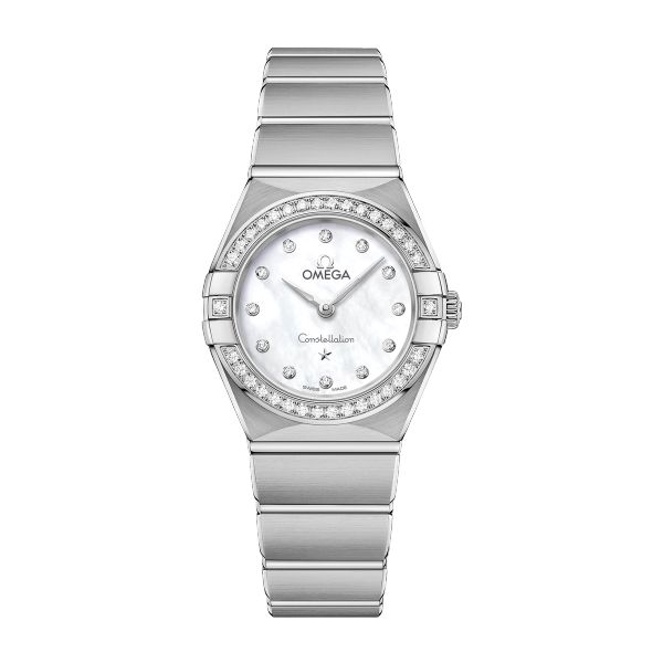 Omega Constellation White Steel 25mm