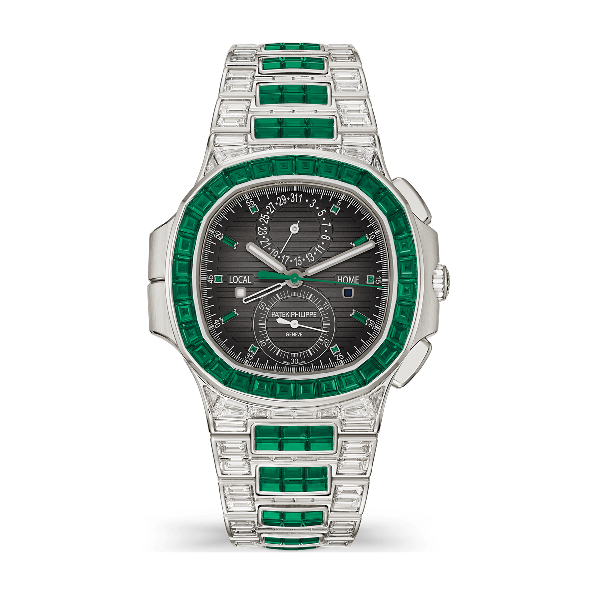 Patek Philippe Nautilus Dark Grey White Gold 40.5mm
