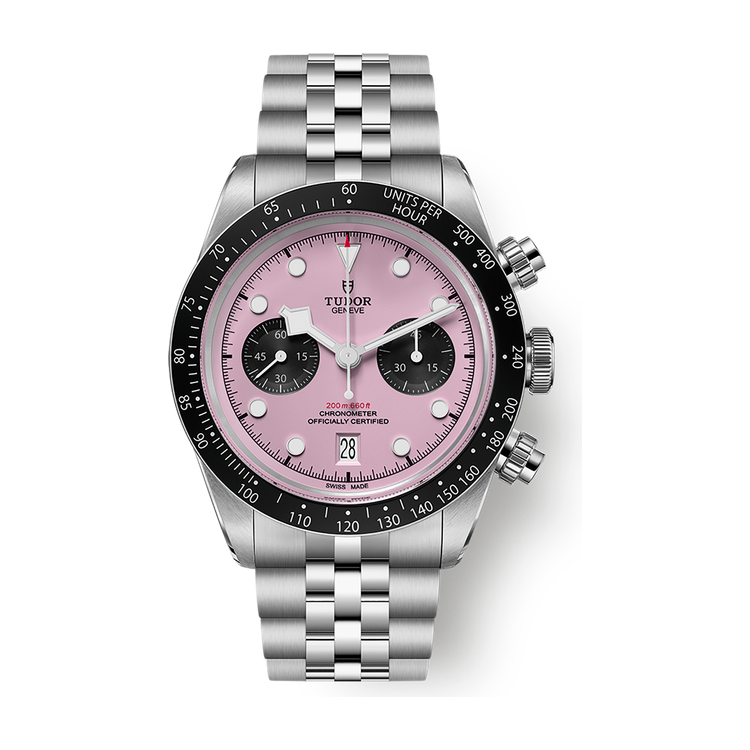 Tudor "Pink" Black Bay Chrono Steel 41mm