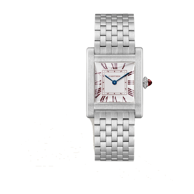 Cartier Tank Normale Silver Platinum 25.7mm