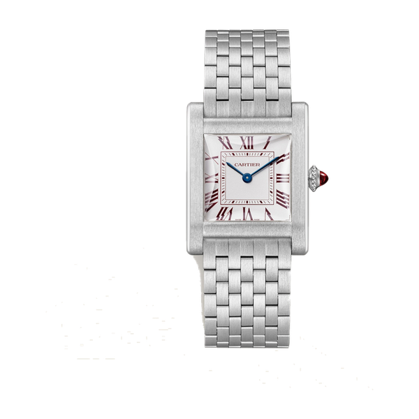 Cartier Tank Normale Silver Platinum 25.7mm