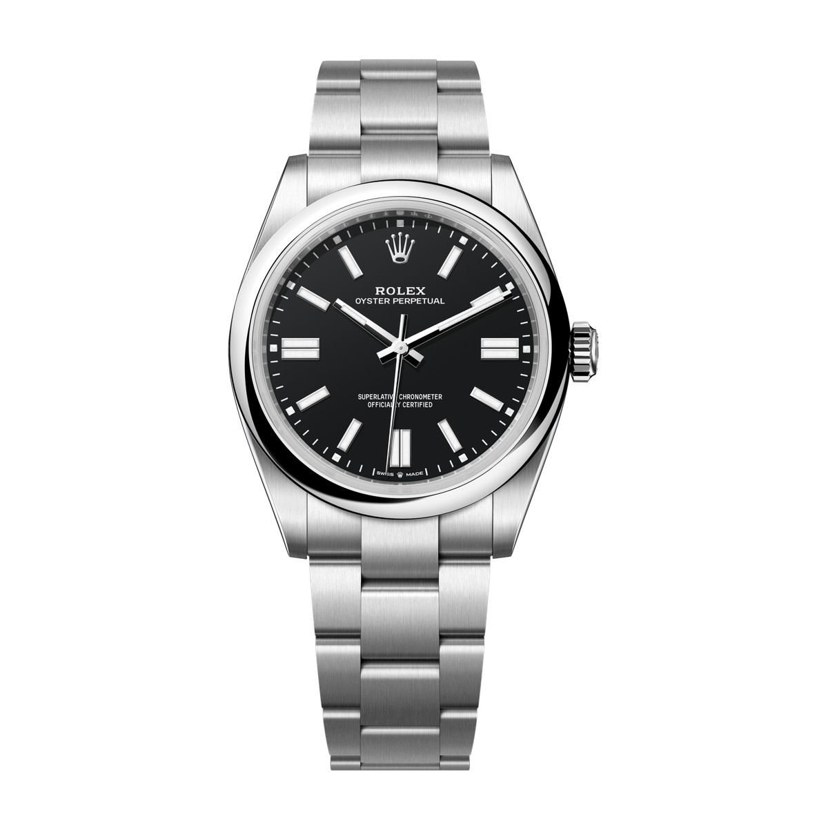 Rolex Oyster Perpetual 41 Black Steel 41mm