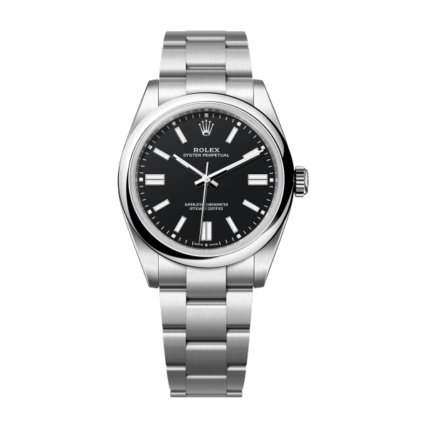 Rolex Oyster Perpetual 41 Black Steel 41mm