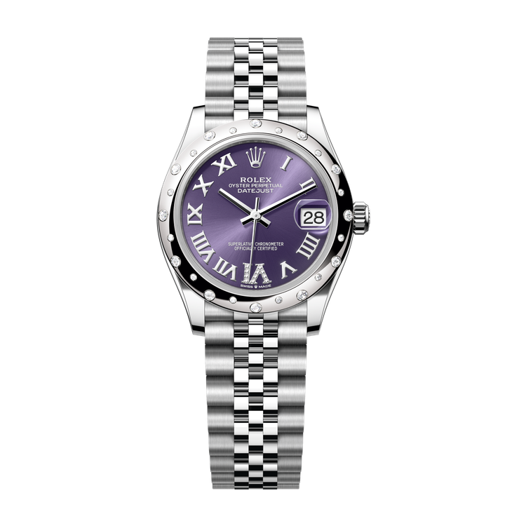 Rolex Datejust 31 Purple Two-Tone 31mm