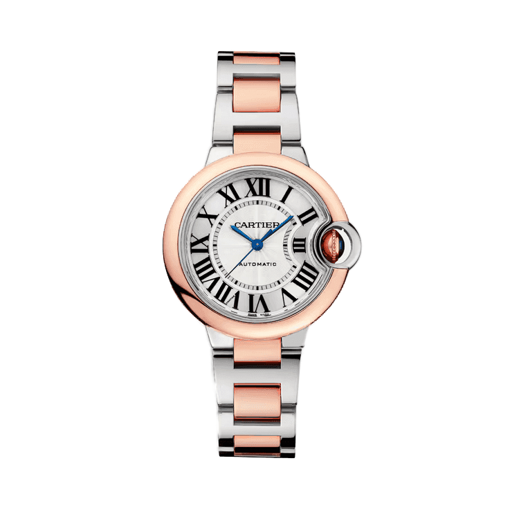 Cartier Ballon Bleu 33 mm Silver Steel 33mm