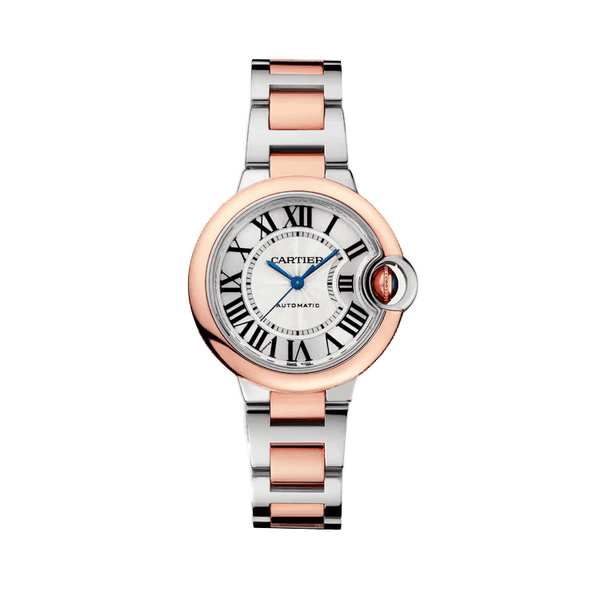Cartier Ballon Bleu 33 mm Silver Steel 33mm