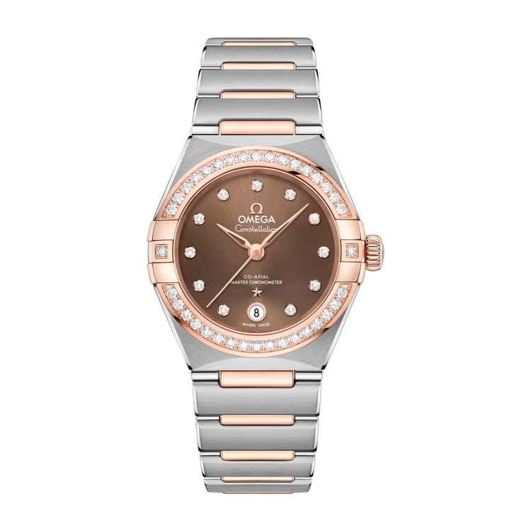 Omega Constellation Brown Two-Tone 29mm
