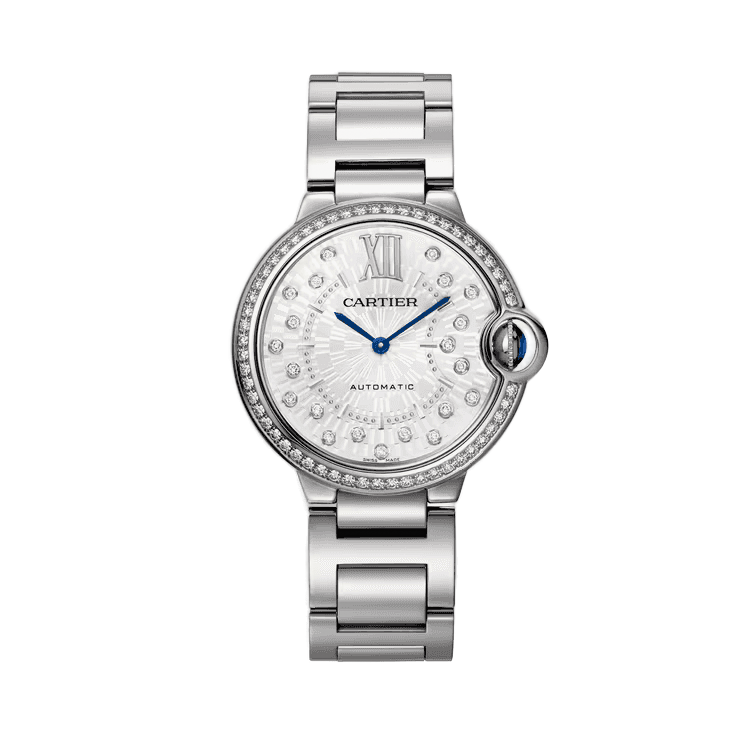 Cartier Ballon Bleu 36 mm Silver Steel 36mm