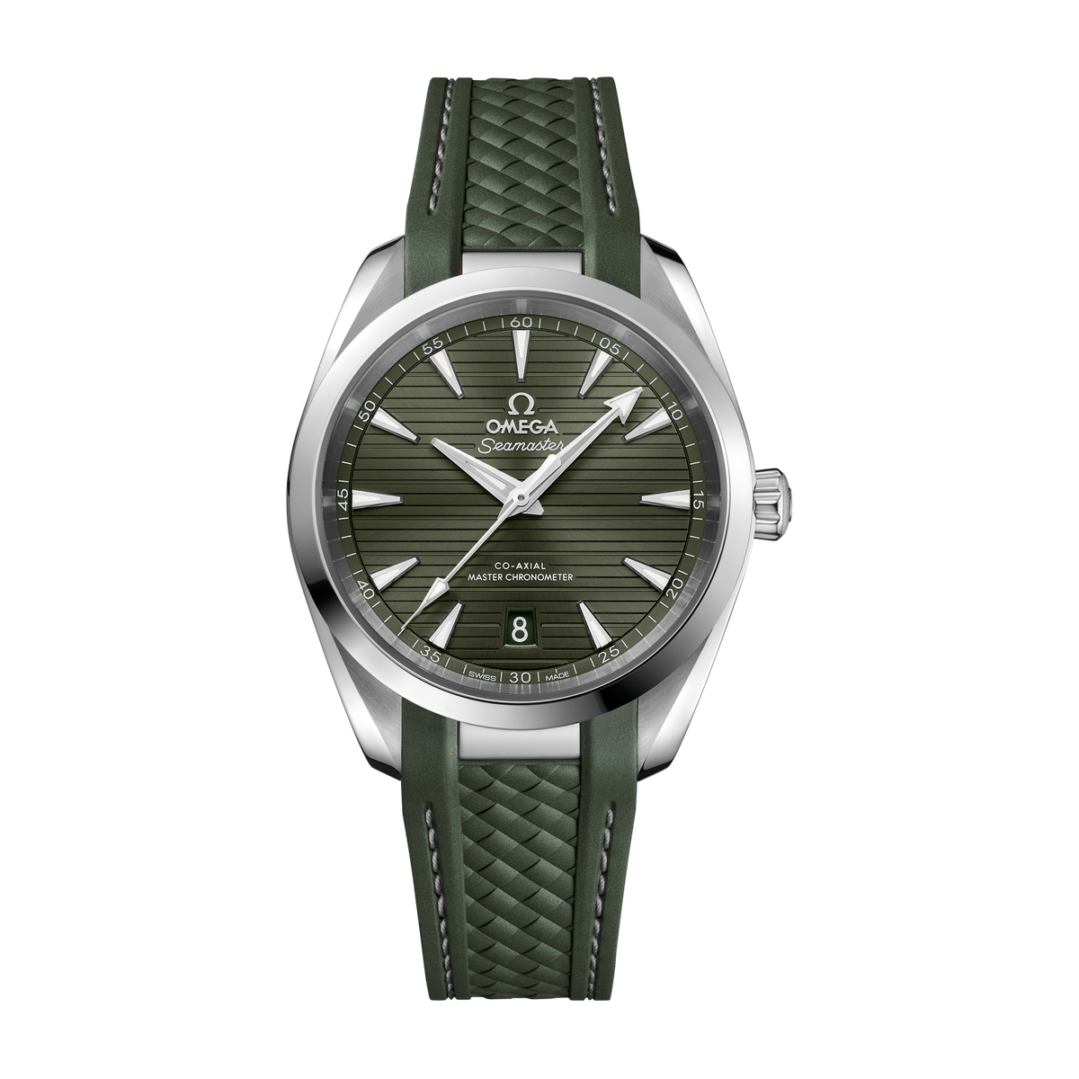 Omega Seamaster Aqua Terra 150M Green Steel Rubber 38mm