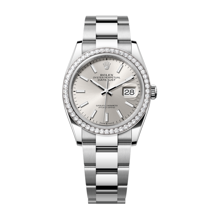 Rolex Datejust 36 Silver Two-Tone 36mm